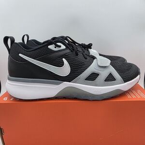 Nike Air Zoom Diamond Elite Turf Black Baseball Shoes Men's Size 11.5 DZ0503-001